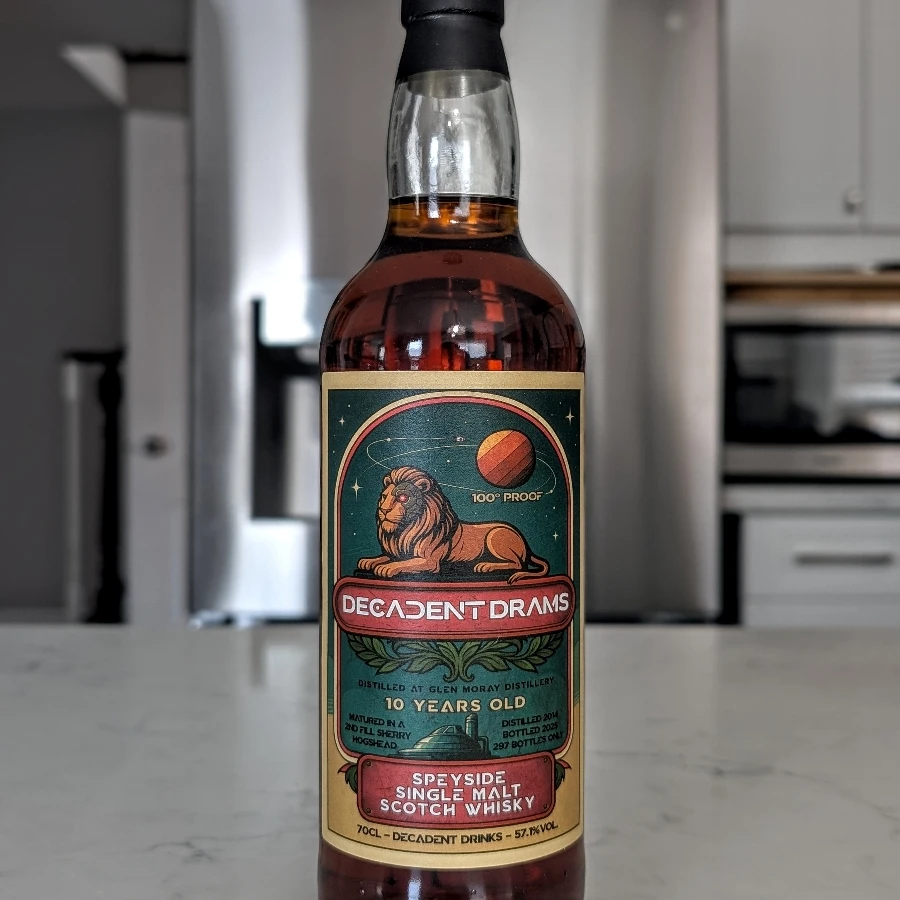 Decadent Drams Glen Moray 2014 10 Year Single Malt Scotch Whisky