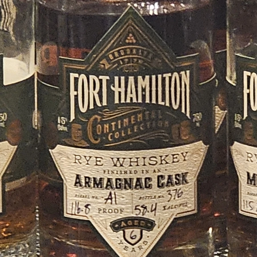 Fort Hamilton Rye Whiskey Armagnac Cask