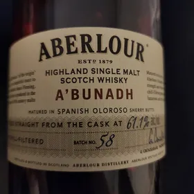 Aberlour A'bunadh (Batch 58)