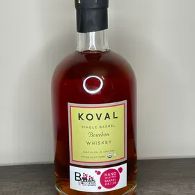 Koval Single Barrel Bourbon Whiskey (Bubbles Wine and Spirits, Barrel #6136)