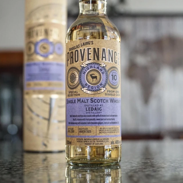 Ledaig Douglas Laing Provenance 10 Year Old