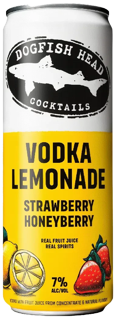 Dogfish Head Vodka Lemonade Strawberry & Honeyberry