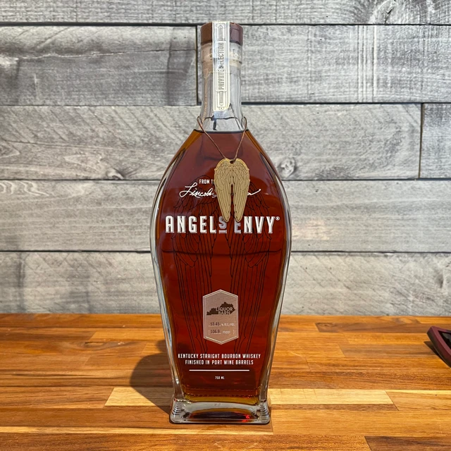 Angel's Envy Private Selection Single Barrel Bourbon Finished in Port Wine Barrels Bourbon (Liquor Barn, 2021)