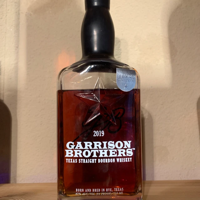 Garrison Brothers Texas Straight Bourbon Whiskey (2019)