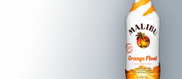 Malibu Orange Float Rum