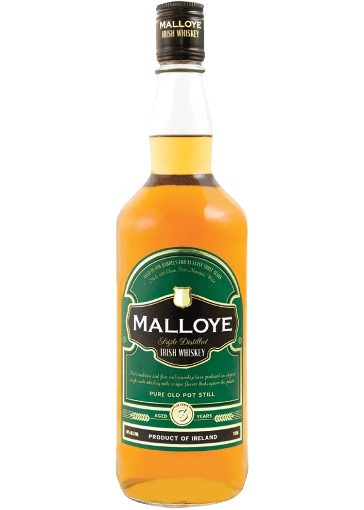 Malloye 3 Year Irish Whiskey