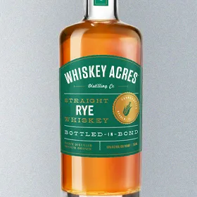 Whiskey Acres Bottled in Bond Straight Rye