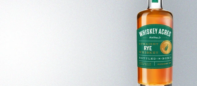Whiskey Acres Bottled in Bond Straight Rye