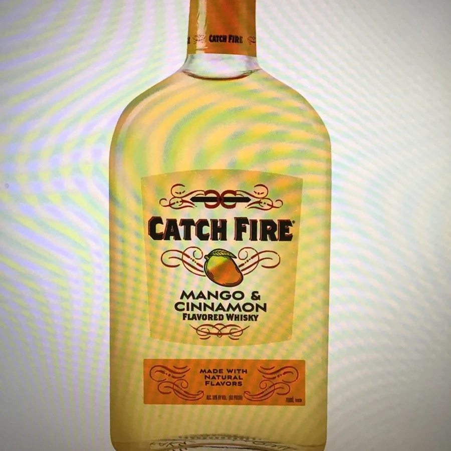 Catch Fire Mango & Cinnamon Flavored Whisky