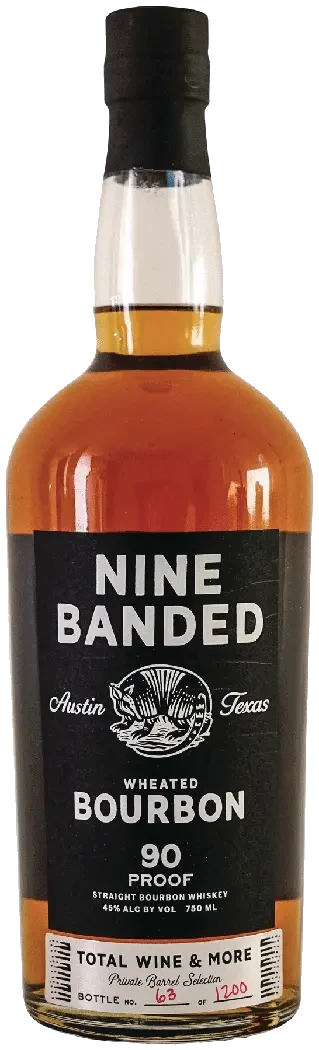Nine Banded Wheated Bourbon Whiskey Barrel Select