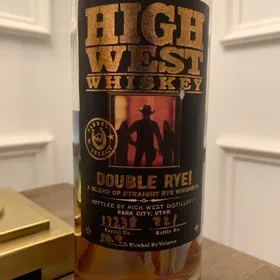High West Double Rye limited Release Aquistapace's