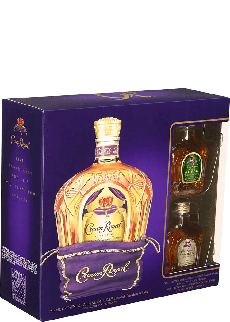 Crown Royal With 2 50mls