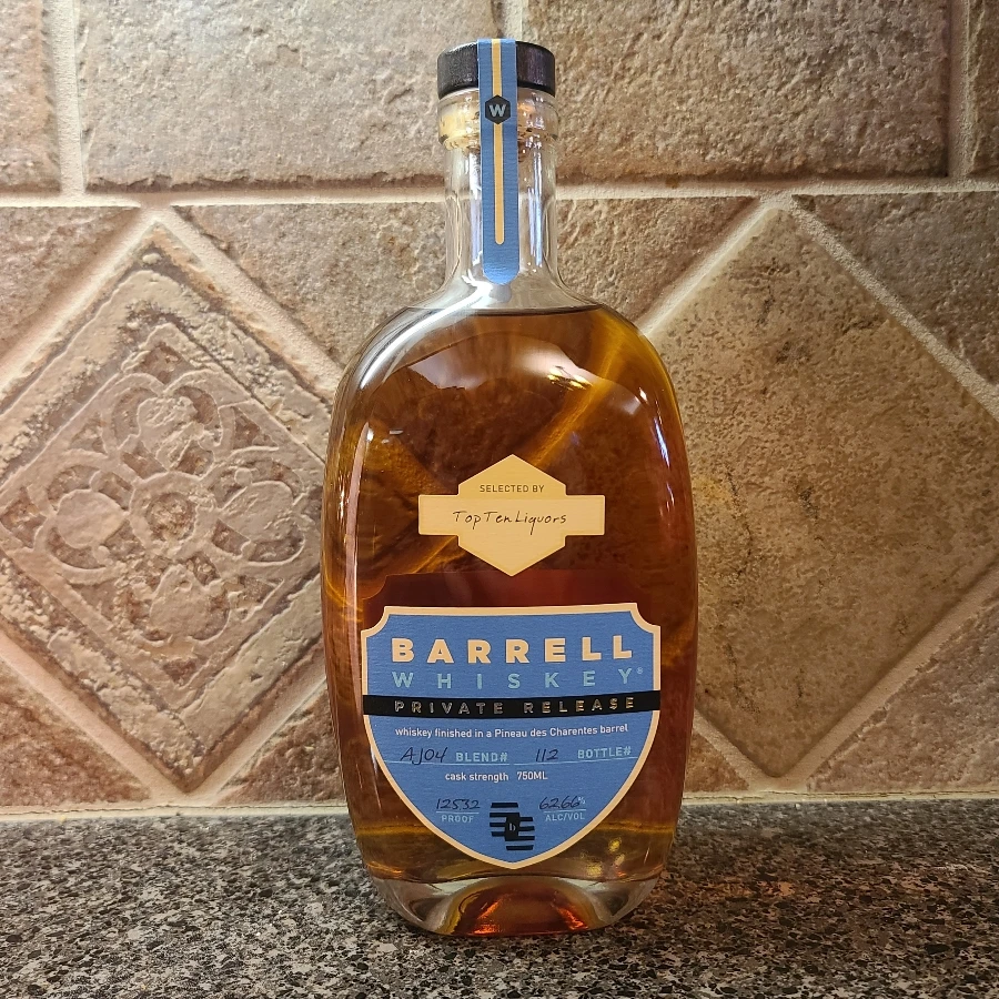 Barrell Whiskey Private Release AJ04 finished in a Pineau des Charentes barrel