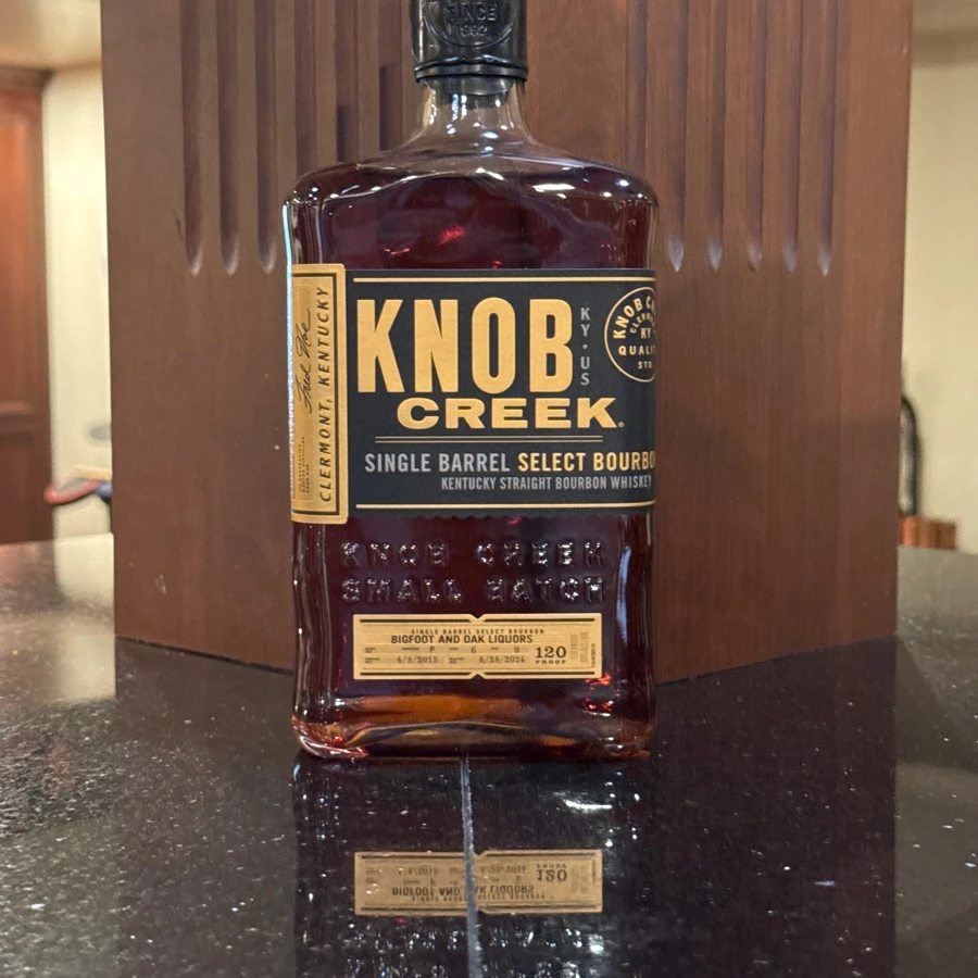 Knob Creek Single Barrel Select (Bigfoot & Oak Liquors)