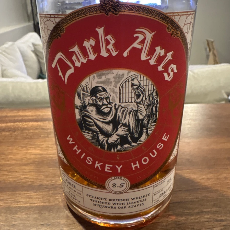 Dark Arts Straight Bourbon Whiskey Finished with Japanese Mizunara Oak Staves