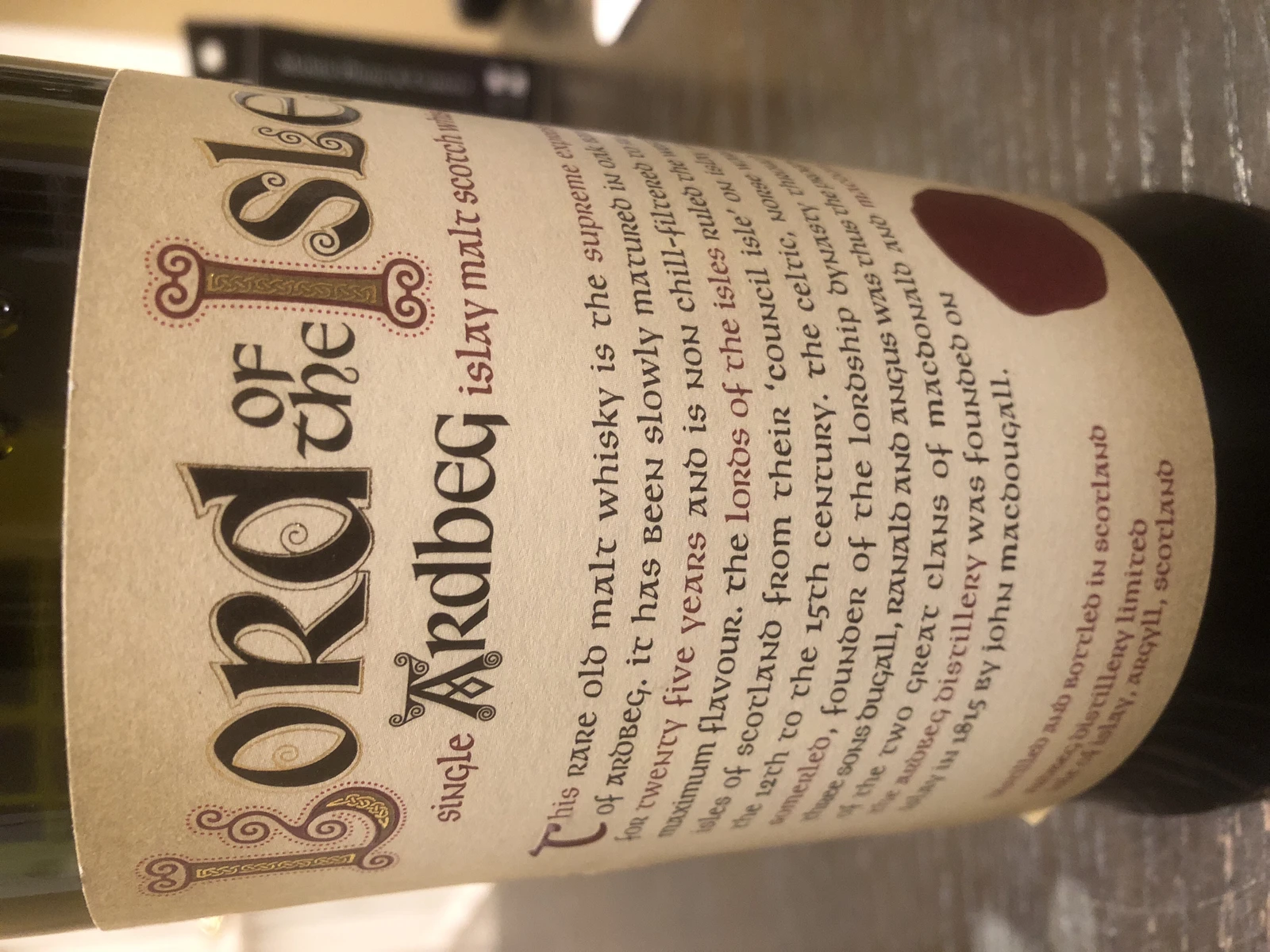 Ardbeg Lord of the Isles