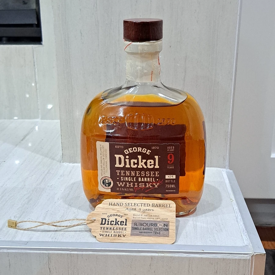 George Dickel Hand Selected Barrel 9 years (r/bourbon selection)