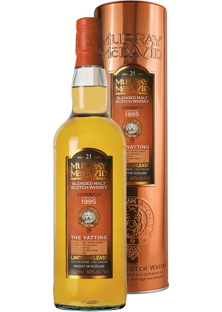 Murray Mcdavid Coinnich 21 Yr Blended Scotch