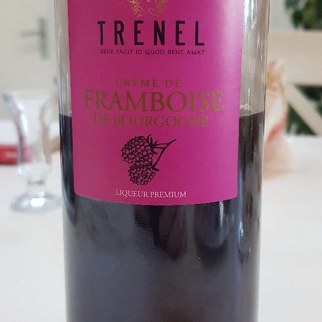 Trenel creme de framboise de bourgogne
