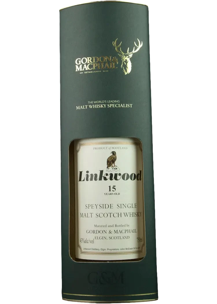 Linkwood 15 Year Distillery Labels (Gordon & MacPhail)