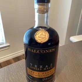 Balcones Texas Single Malt Single Barrel finished in Madeira wine casks (Barrel #27873)