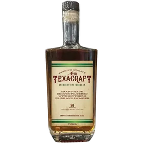 Texacraft Straight Rye Whiskey