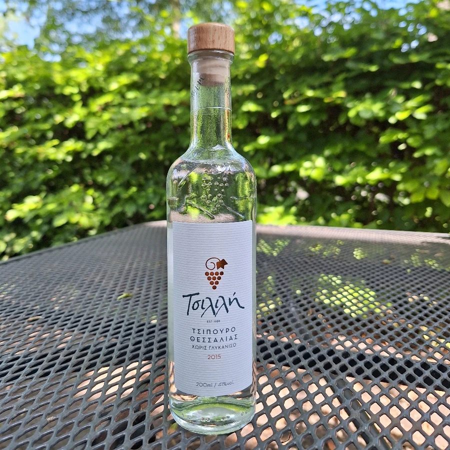 Tsilili Tsipouro of Thessaly