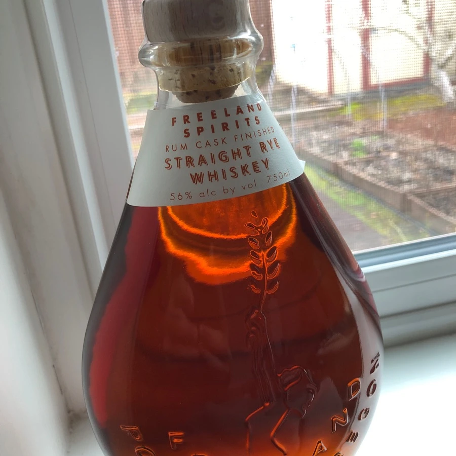 Freeland Spirits Straight Rye Rum Cask Finished