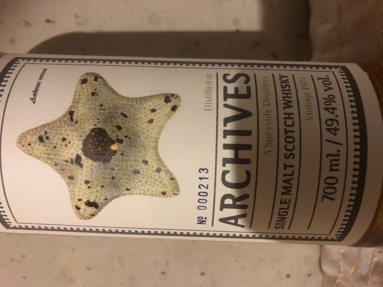 Archives Speyside 43 yr 1973