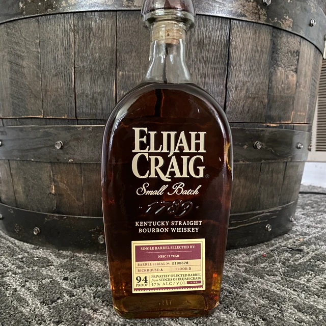 Elijah Craig Single Barrel Select (NBSC 12 Year)