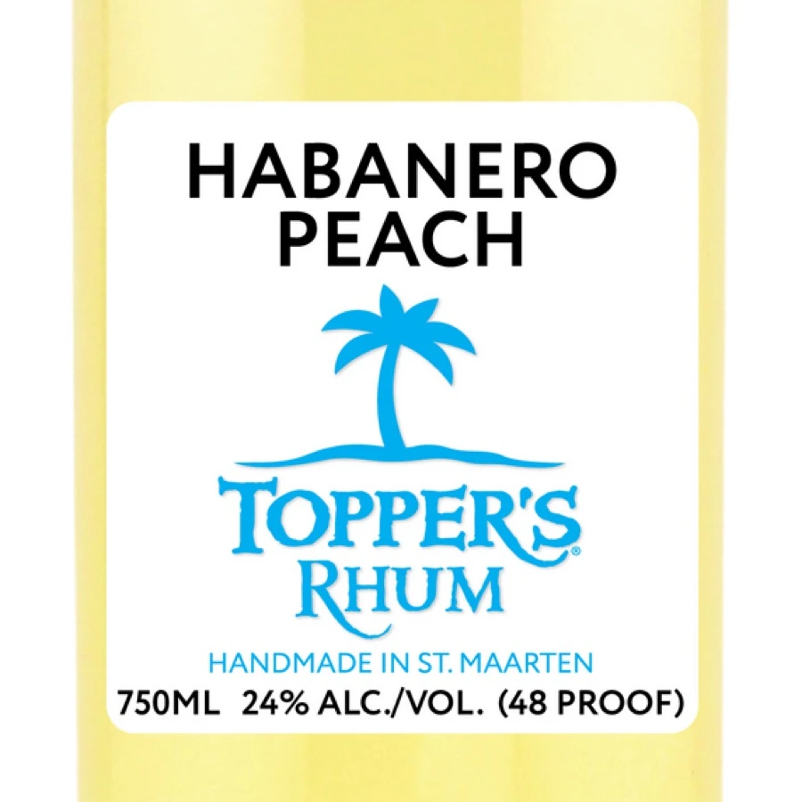Topper's Rhum Habanero Peach