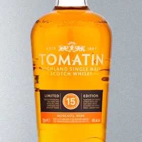 Tomatin 15 Year Moscatel Wine