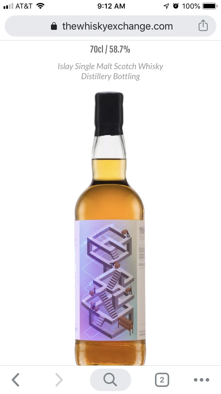 Caol Ila 2019 TWE Show 9 yr old