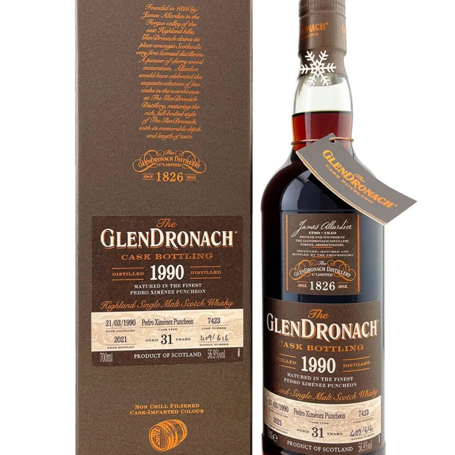 GlenDronach 1990 31 Year Old Batch 19 Cask #7423