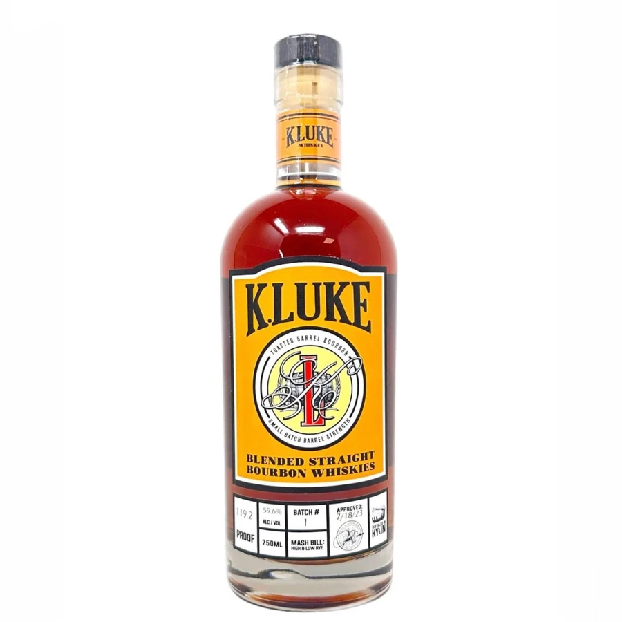 K. Luke Small Batch, Toasted Barrel, Barrel Strength Bourbon