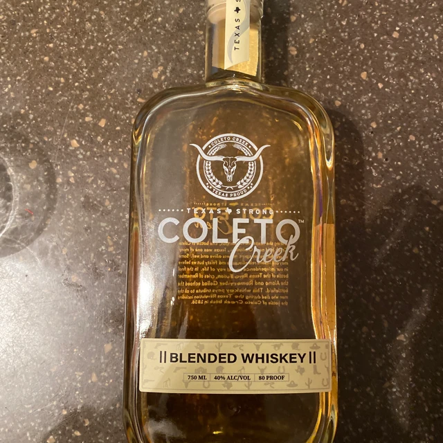 Coleto Creek Blended Whiskey