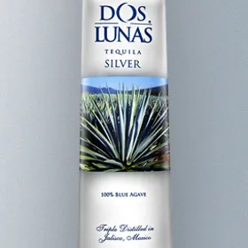 Dos Lunas Silver Tequila