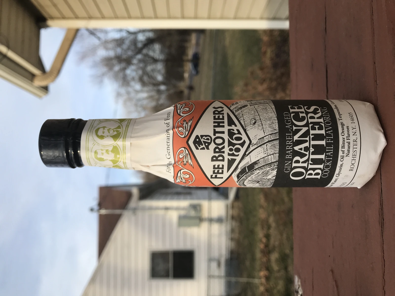 Fee Brothers Gin Barrel-Aged Orange Bitters