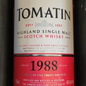 Tomatin 1988 Limited Release Scotch Whisky