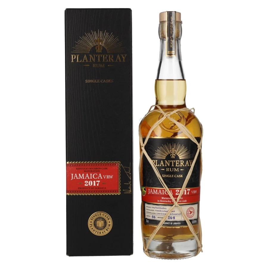 Planteray Rum Single Cask Jamaica 2017 VRW