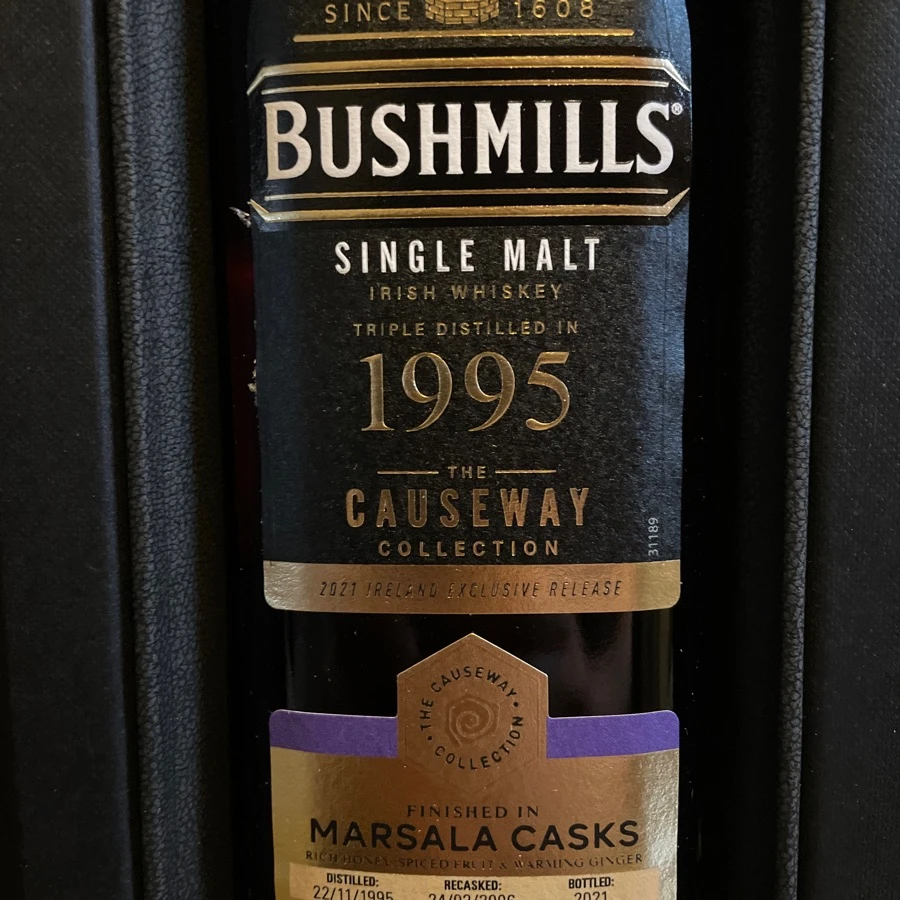 Bushmills The Causeway Collection 1995 Marsala Cask Finish