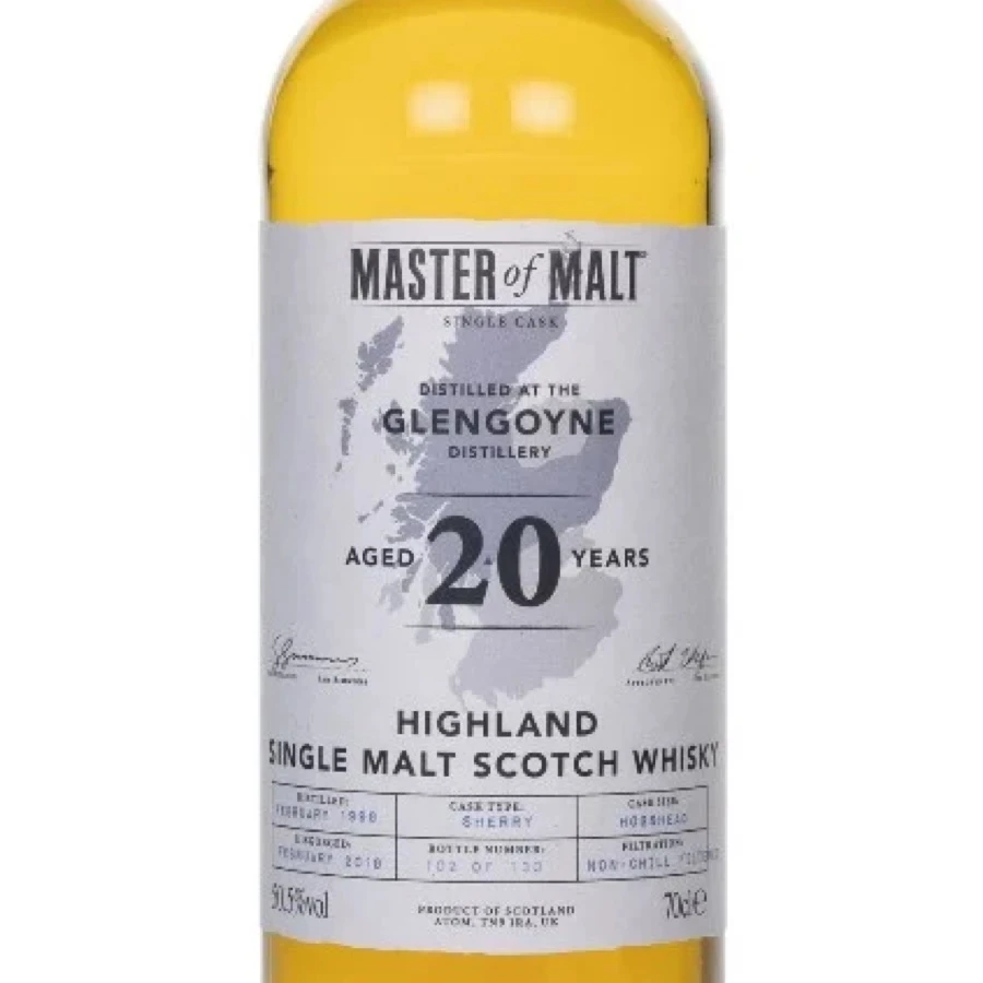 Glengoyne 20 Year Old 1999 Single Cask (Master of Malt)
