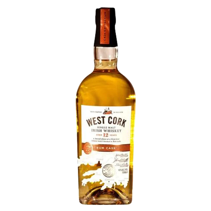 West Cork 12 Yr Rum Irish Whisky 750ml