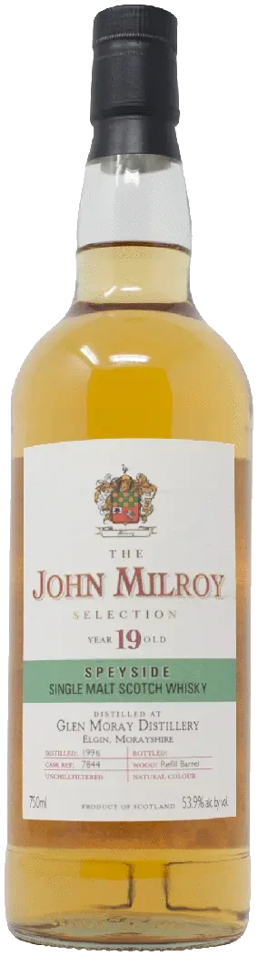 John Milroy Glen Moray 19 Yr Single Cask