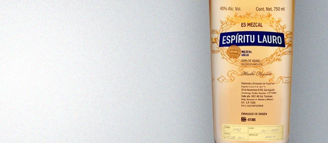 Espíritu Lauro Añejo Mezcal