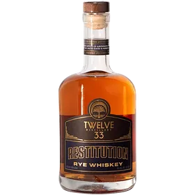 Twelve 33 Restitution Rye Whiskey
