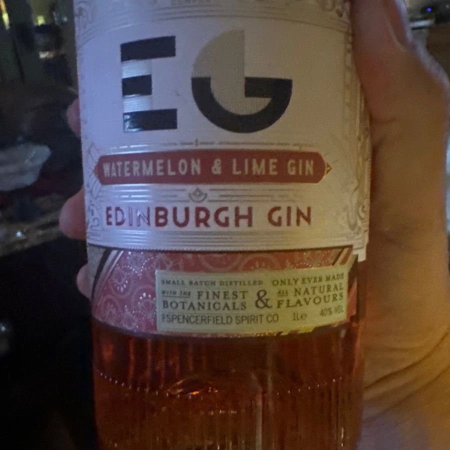 edinburgh gin watermellon & lime