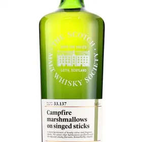 Ardbeg SWMS 33.137 Campfire marshmallows on singed sticks