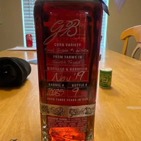 Garrison Brothers Single Barrel (Barrel 20685)