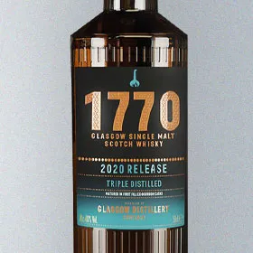 Glasgow 1770 Triple Distilled Single Malt (2020 Release)